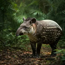 Malayan Tapir, Female