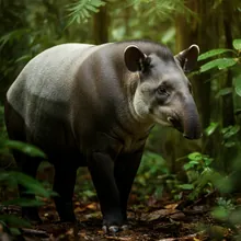 Malayan Tapir, Male