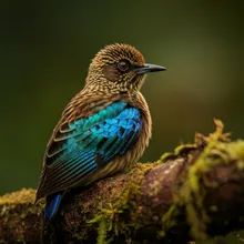 Marvellous Spatuletail, Young