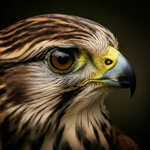 Mauritius Kestrel, Close up