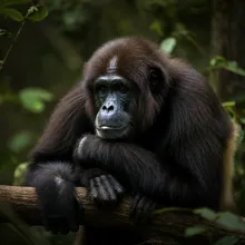 Mountain Gorilla, Female