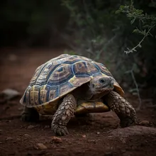 Natal hinged tortoise, Male