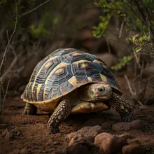 Natal hinged tortoise, Young