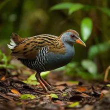 New Caledonian Rail, Young