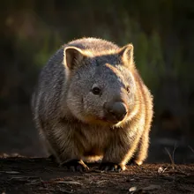 Northern Hairy-nosed Wombat, Female