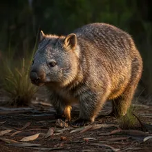 Northern Hairy-nosed Wombat, Male