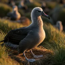 Northern Royal Albatross, Young
