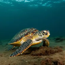 Olive Ridley Turtle, Male