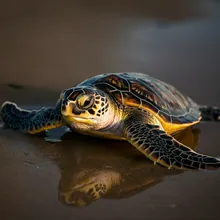 Olive Ridley Turtle, Young