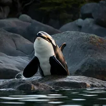 Orca, Young