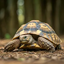 Ploughshare Tortoise, Male