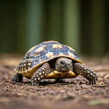 Ploughshare Tortoise, Young