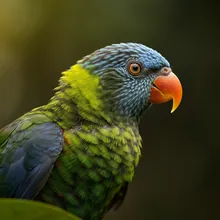 Pohnpei Lorikeet, Young