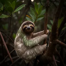 Pygmy Three-toed Sloth, Female