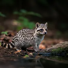 Raccoon, Young