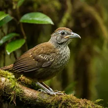 Recurve-billed Bushbird, Young