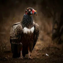 Red-headed Vulture, Male