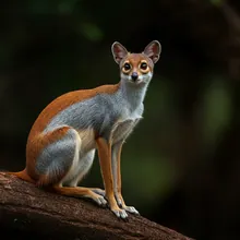 Red-shanked Douc, Young
