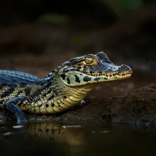 Rio Apaporis Caiman, Young