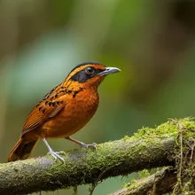 Rufous-fronted Antthrush, Young