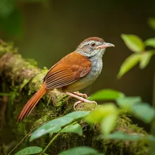 Rufous-fronted Prinia, Young