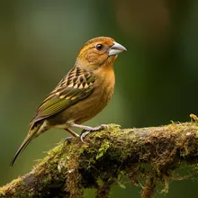 Sao Tome Grosbeak, Female