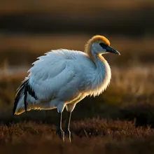 Siberian Crane, Young
