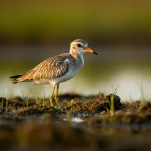 Slender-billed Curlew, Young