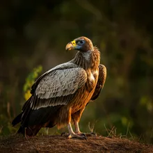 Slender-billed Vulture, Male