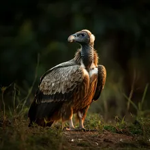 Slender-billed Vulture, Young