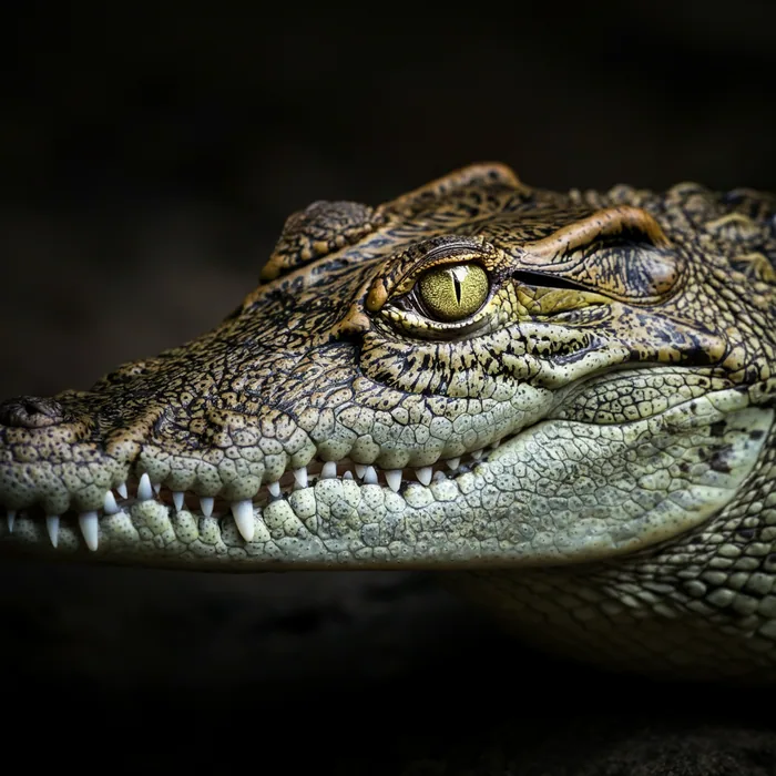 Slender Snouted Crocodile