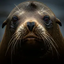 Steller Sea Lion, Close up