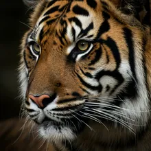 Sumatran Tiger, Close up