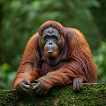 Tapanuli Orangutan, Male