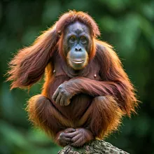 Tapanuli Orangutan, Young