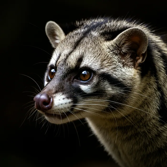 Vulnerable Masked Palm Civet