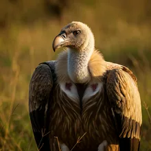 White-backed Vulture, Female