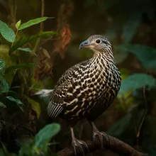 White-bellied Pangolin, Female