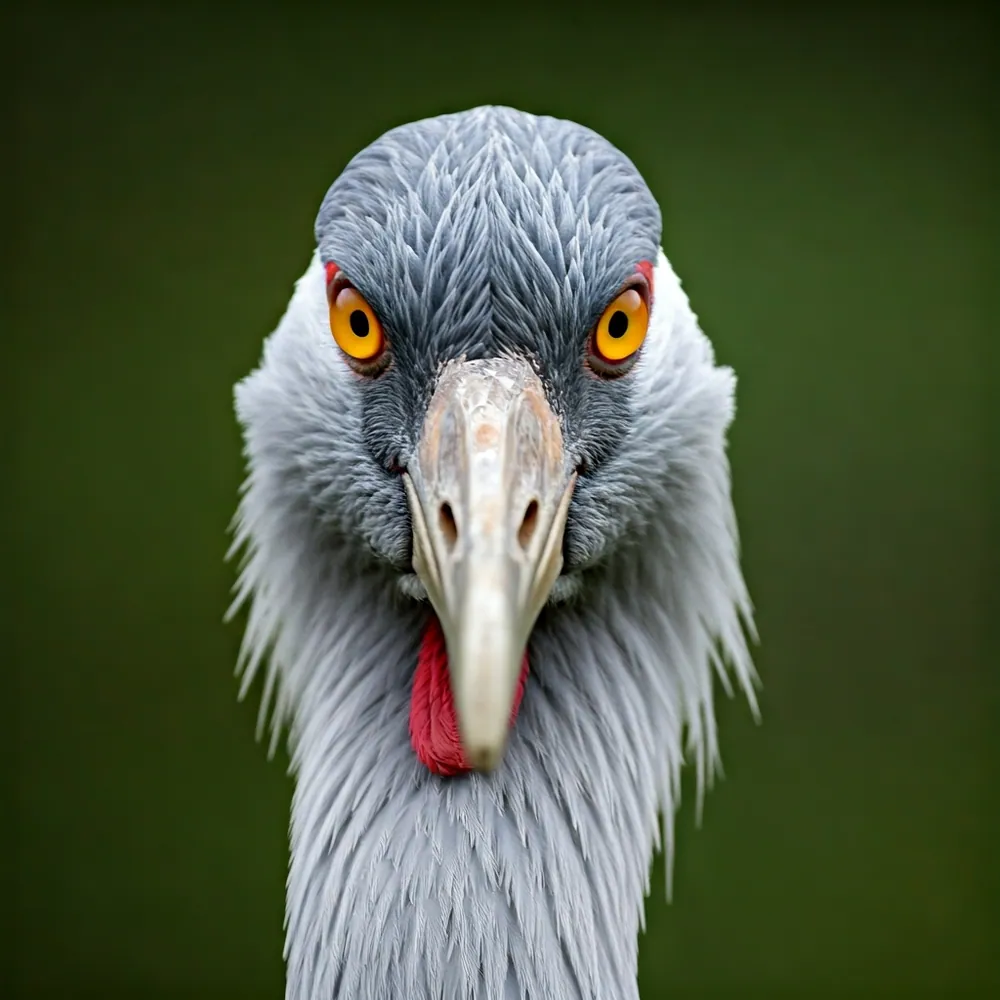 White-naped Crane