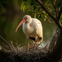 White-shouldered Ibis, Young