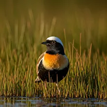White-winged Flufftail, Male