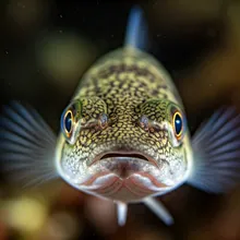Whitefin Guitarfish, Close up