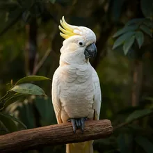 Yellow-crested Cockatoo, Male